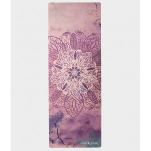 Каучуковый коврик с покрытием из микрофибры EGOyoga 183*66*0,3 см - Sky