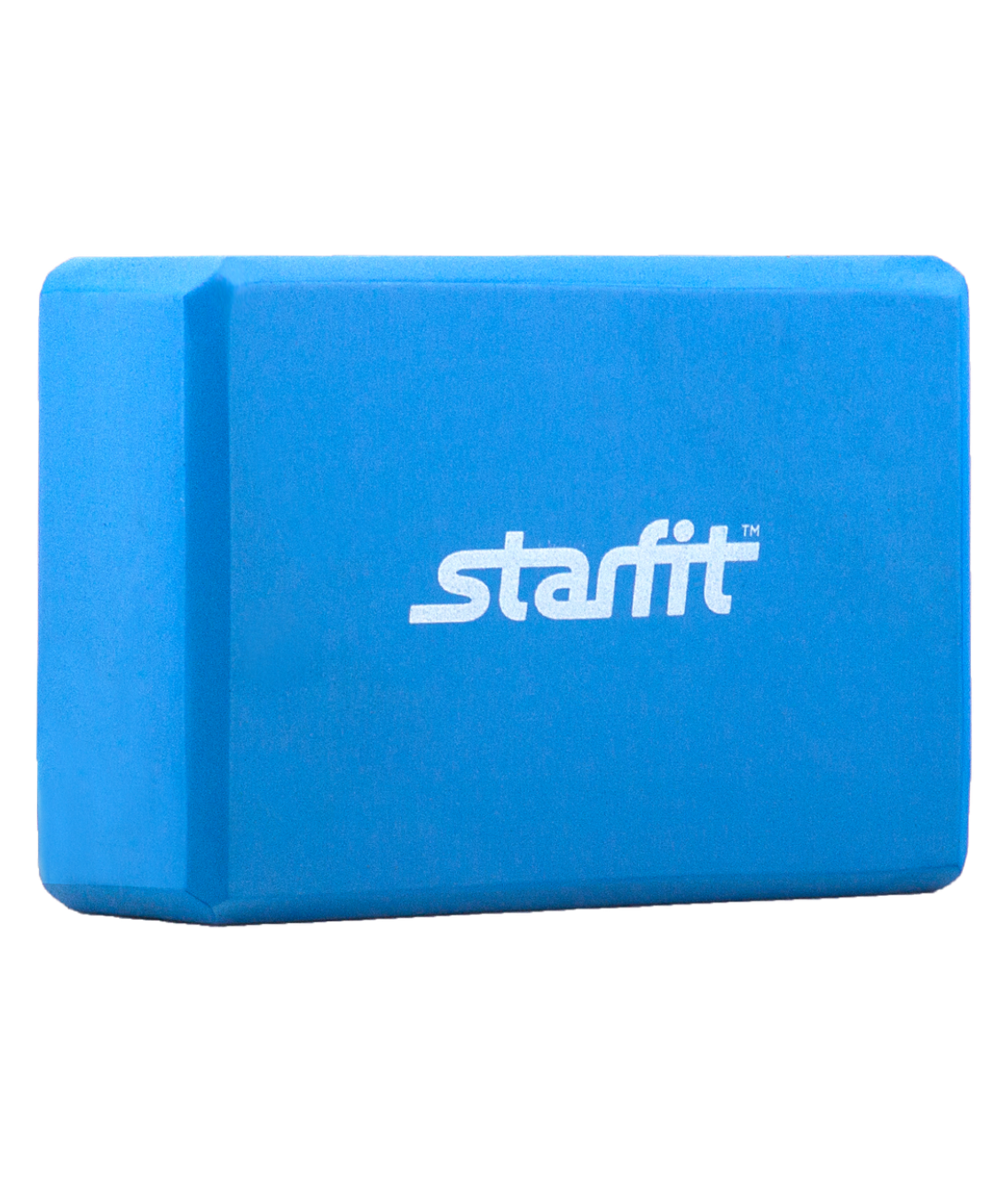 Блок для йоги Starfit синий 23см 15см 8см