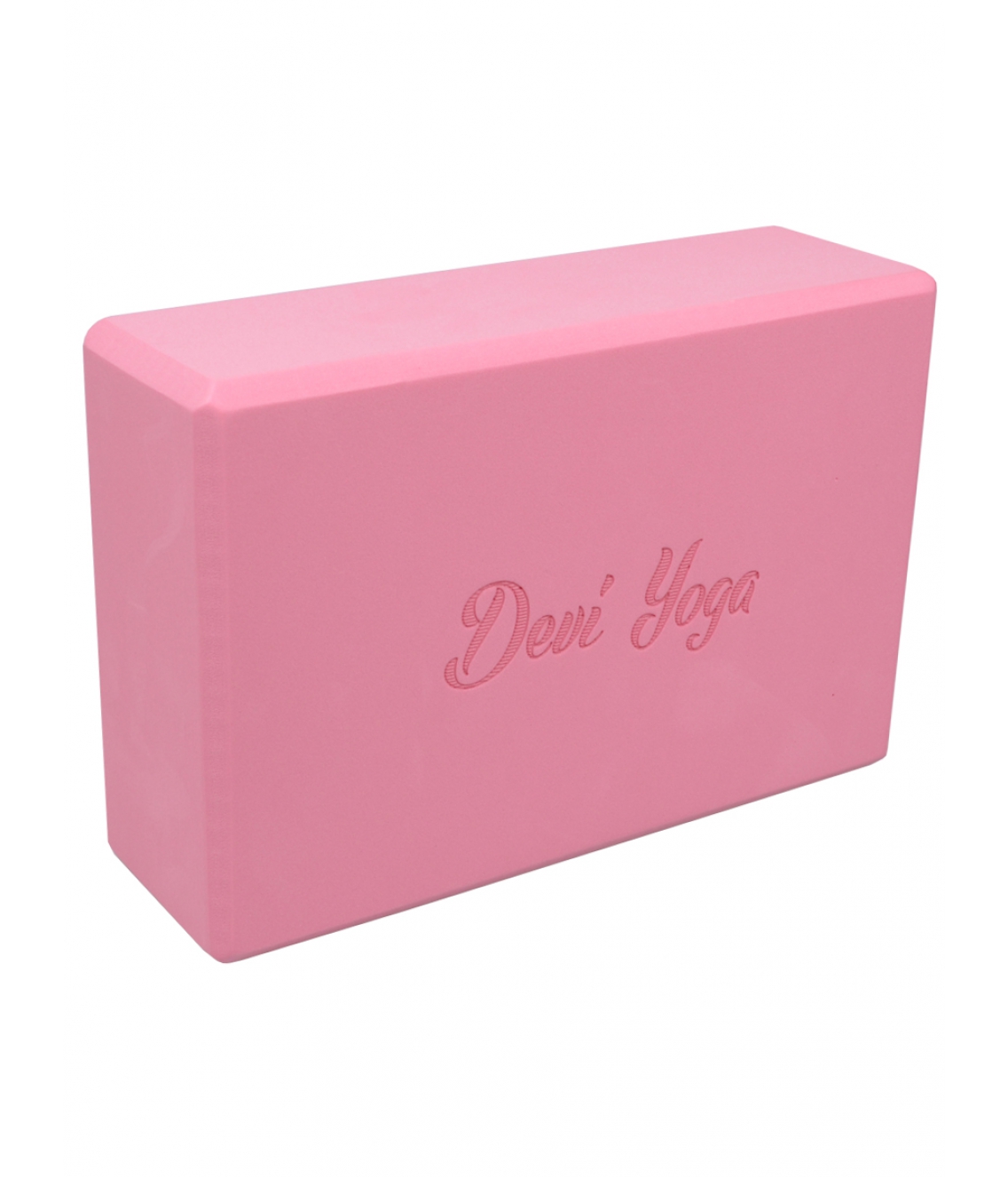 Блок для йоги из EVA Devi Yoga 23*15*7,5 см - Розовый