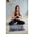 Каучуковый коврик с микрофиброй Devi Yoga 183*61*0,35 см - Джунгли