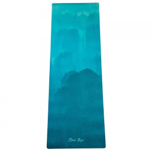 Каучуковый коврик с микрофиброй Devi Yoga 183*61*0,35 см - Воздух