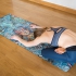 Каучуковый коврик с микрофиброй Devi Yoga 183*61*0,35 см - Яна (Veda Ram)