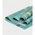 Профессиональный складной каучуковый коврик для йоги Manduka EKO Superlite Travel Mat 180*61*0,15 см - Digi Lime Marbled (Limited Edition)