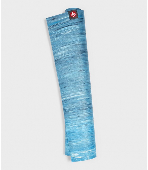 Каучуковый коврик для йоги Manduka eKO Superlite 180*61*0,15 см - Dresden Blue Marbled
