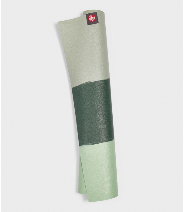 Каучуковый коврик для йоги Manduka eKO Superlite 180*61*0,15 см - Green Ash Stripe
