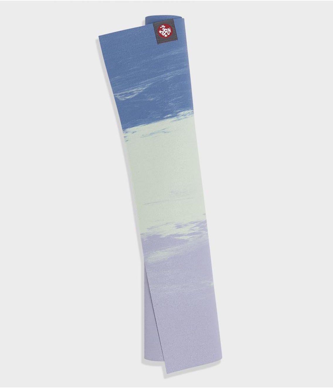 Профессиональный складной каучуковый коврик для йоги Manduka EKO Superlite Travel Mat 180*61*0,15 см - Lavender Stripe