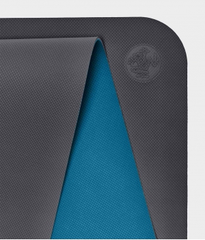 Коврик для йоги для начинающих из ТПЕ Manduka Begin Yoga Mat 172*61*0,5 см - Steel Gray