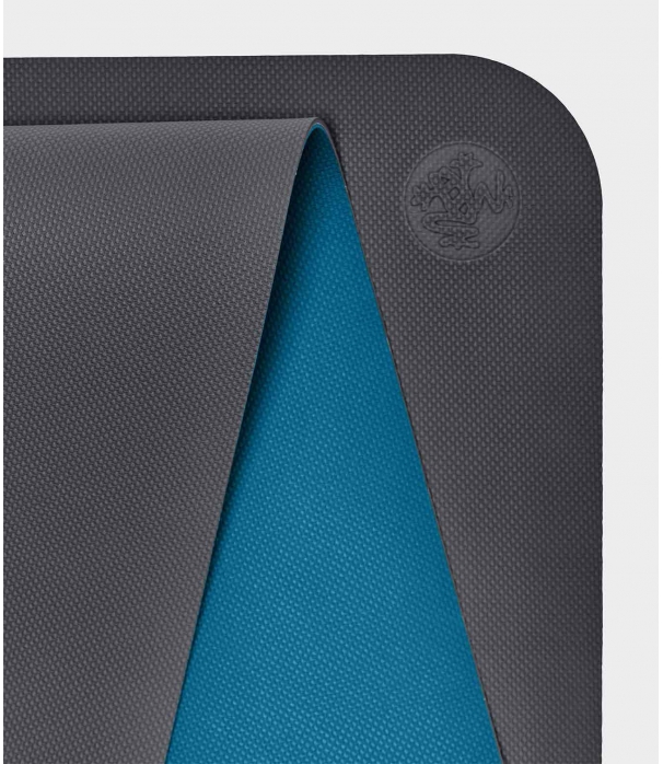 Коврик для йоги для начинающих из ТПЕ Manduka Begin Yoga Mat 172*61*0,5 см - Steel Gray