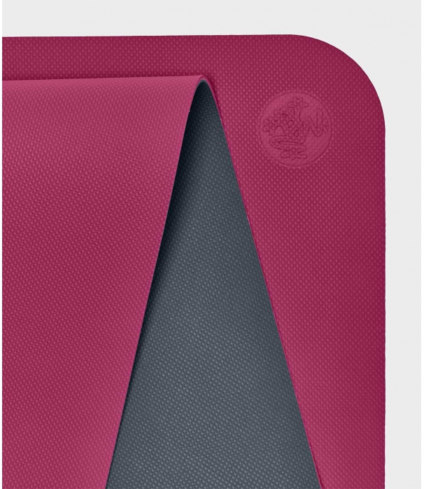 Коврик для йоги для начинающих из ТПЕ Manduka Begin Yoga Mat 172*61*0,5 см - Dark Pink