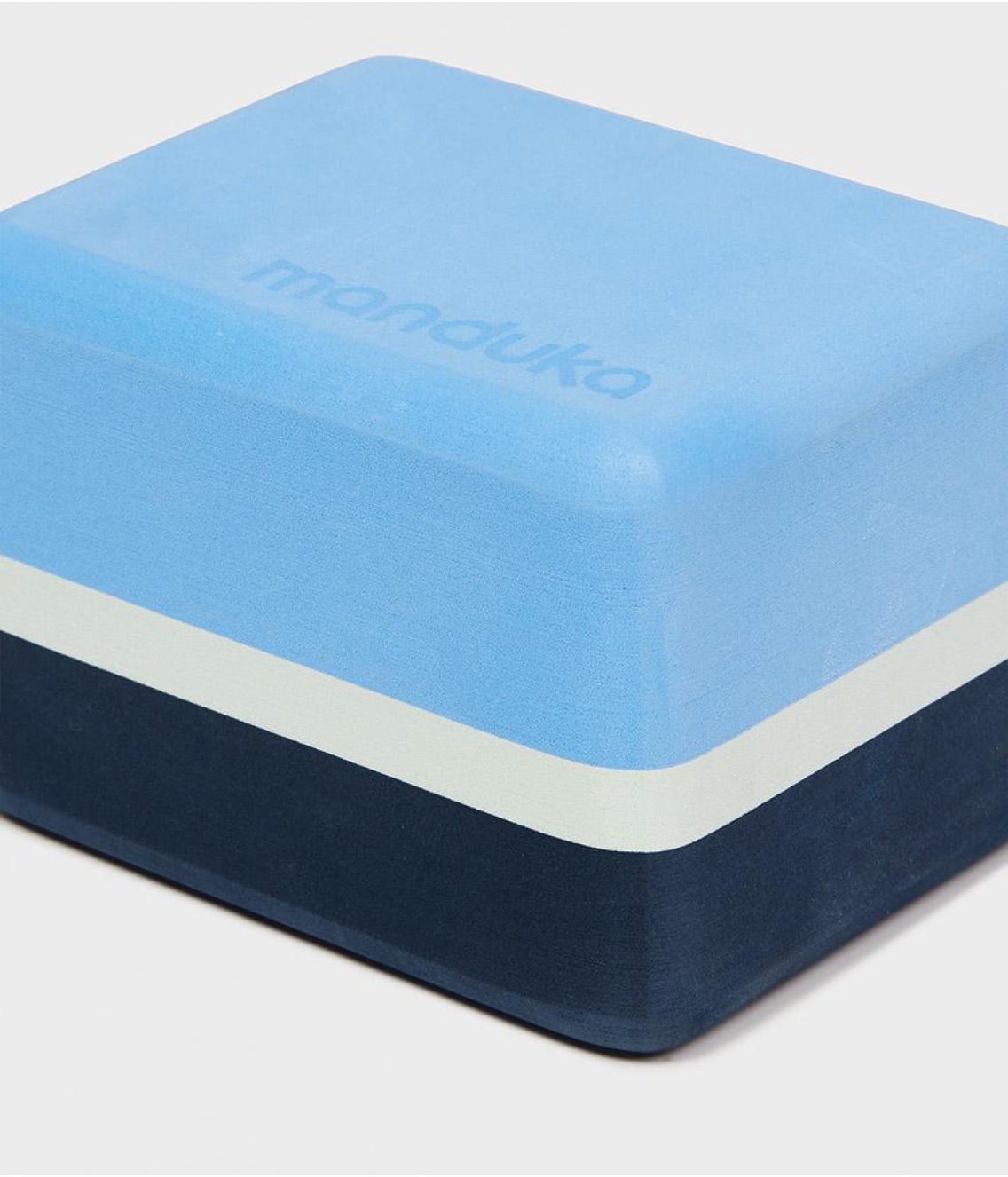 Блок для йоги Manduka Recycled Foam Yoga Mini Block 10*11,5*15 см - Surf