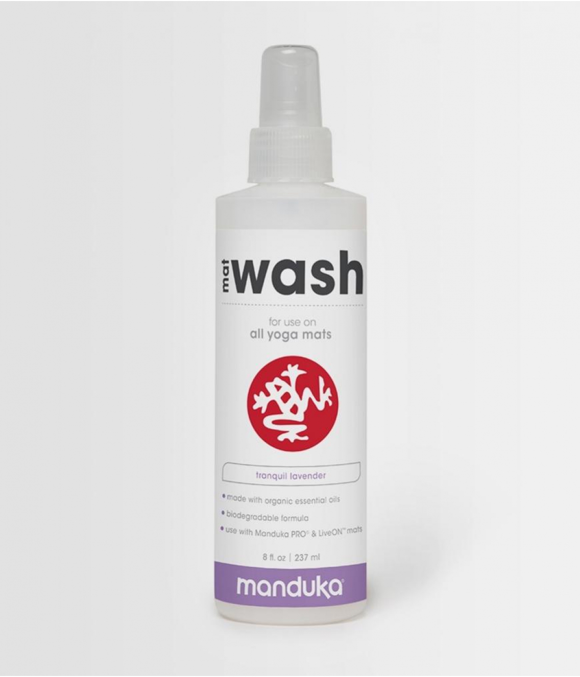 Средство для чистки любых ковриков Manduka Mat Wash (227 мл) - Lavender