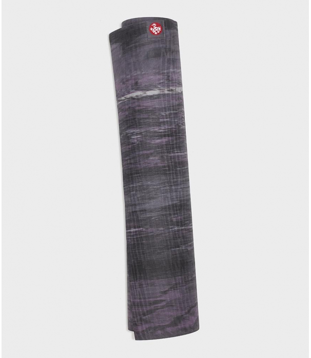 Каучуковый коврик для йоги Manduka eKO lite 180*61*0,4 см - Black Amethyst Marbled