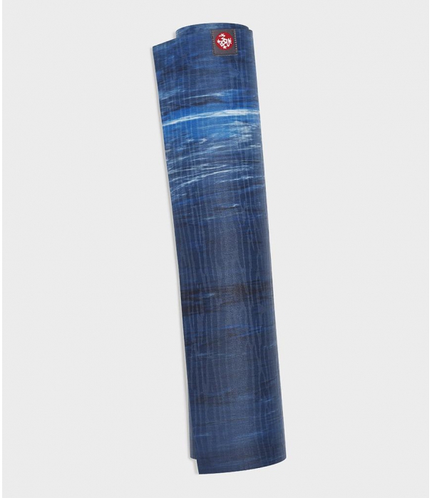 Каучуковый коврик для йоги Manduka eKO lite 180*61*0,4 см - Dark Sapphire Marbled