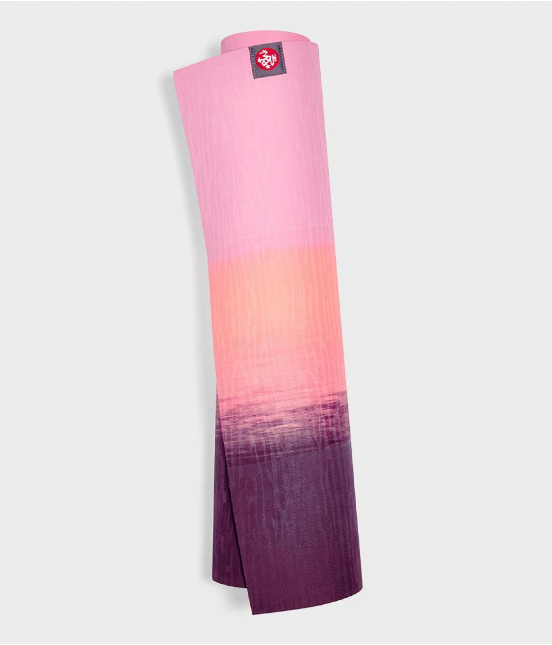 Профессиональный каучуковый коврик для йоги Manduka eKO lite 180*61*0,4 см - Fuchsia Stripe (Limited Edition)