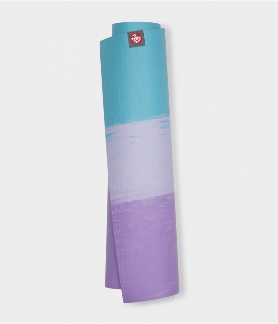 Профессиональный каучуковый коврик для йоги Manduka eKO lite 180*61*0,4 см - Aqua Stripe