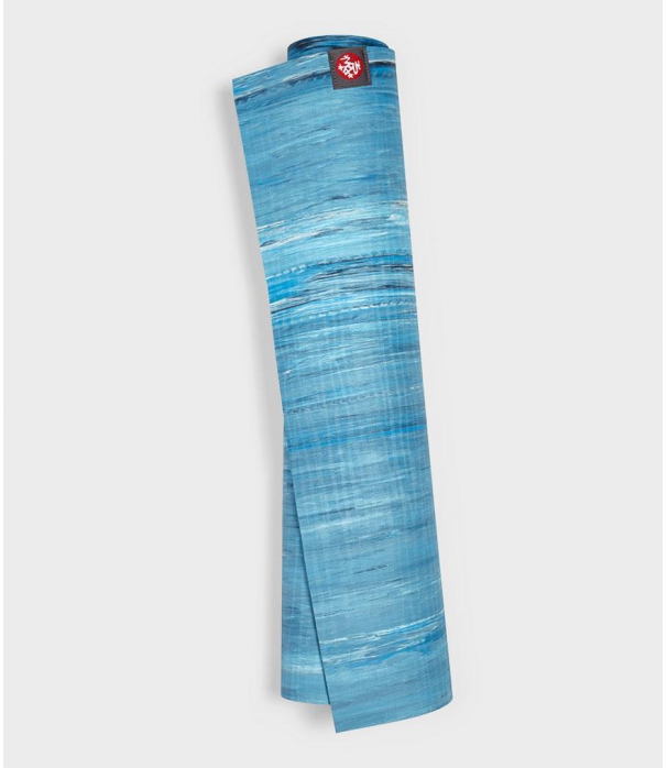 Каучуковый коврик для йоги Manduka eKO lite 180*61*0,4 см - Dresden Blue Marbled