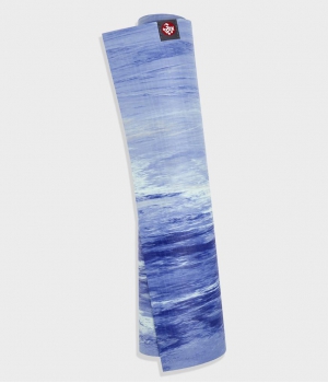 Каучуковый коврик для йоги Manduka eKO lite 180*61*0,4 см - Surf Marbled