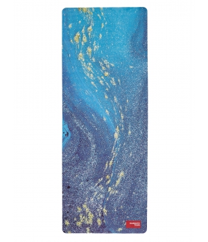 Каучуковый коврик с покрытием из микрофибры Namaste Team 183*68*0,4 см - Azurite