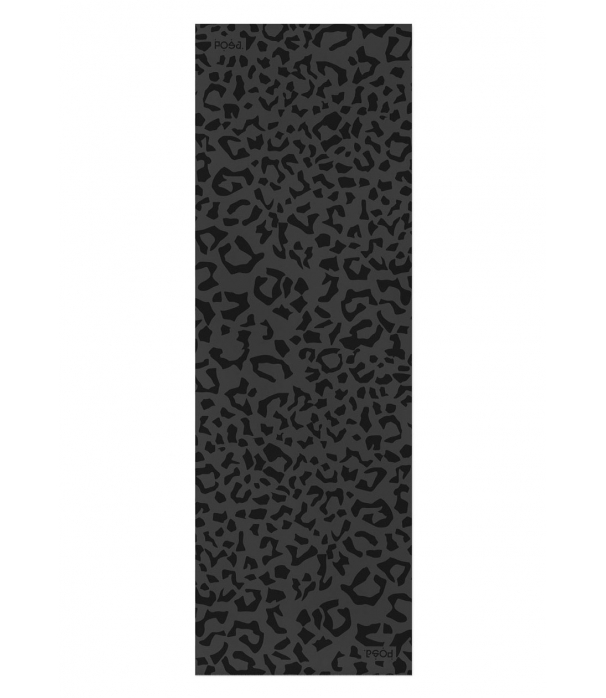 Каучуковый коврик для йоги с покрытием Non-slip POSA NonSlipPro 183*61*0,35 - Panther Black