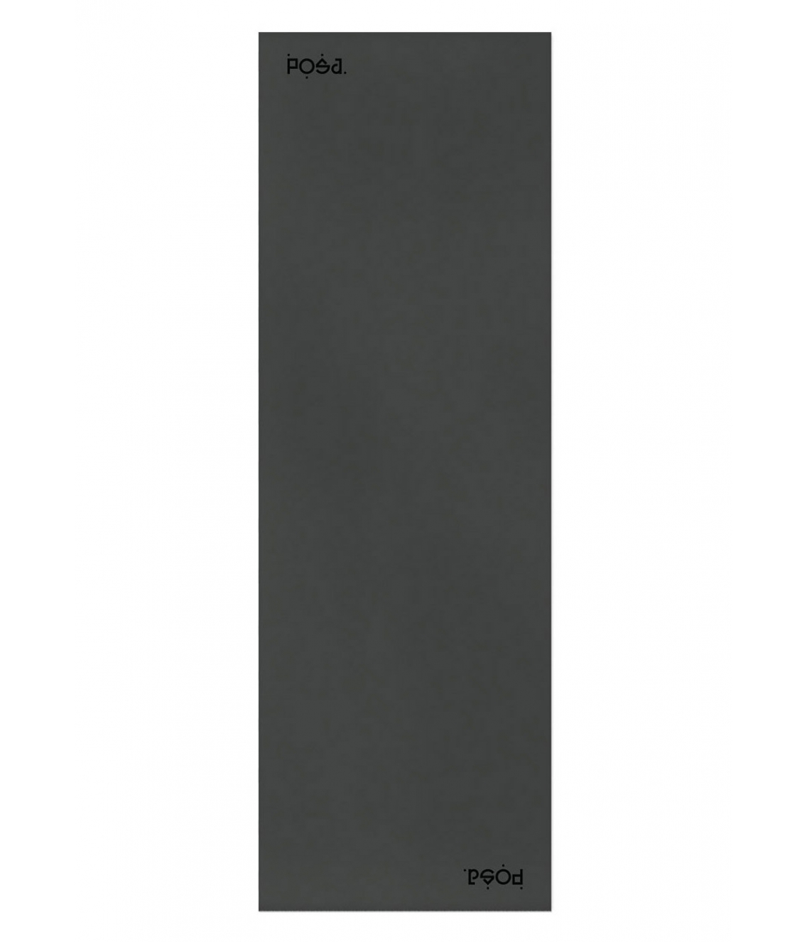 Каучуковый коврик с покрытием Non-slip POSA NonSlipTravel 183*61*0,15 - Plain Black