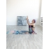 Каучуковый коврик для йоги с покрытием из микрофибры Your Yoga 178*61*0.3 см - Tibet